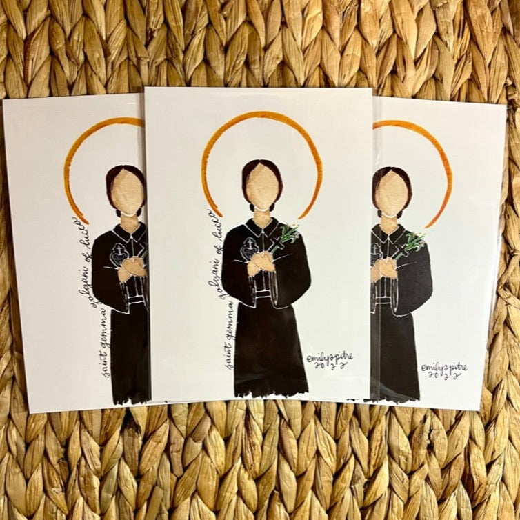 St. Gemma Galgani - 5x7 Print