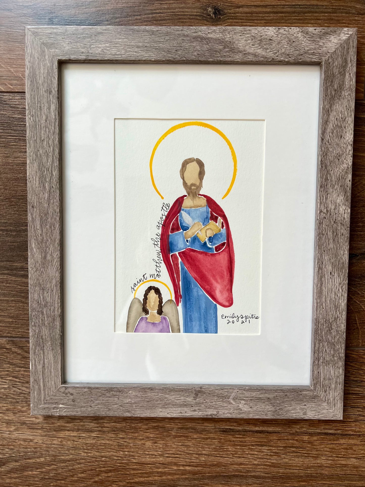 Original Framed St. Matthew