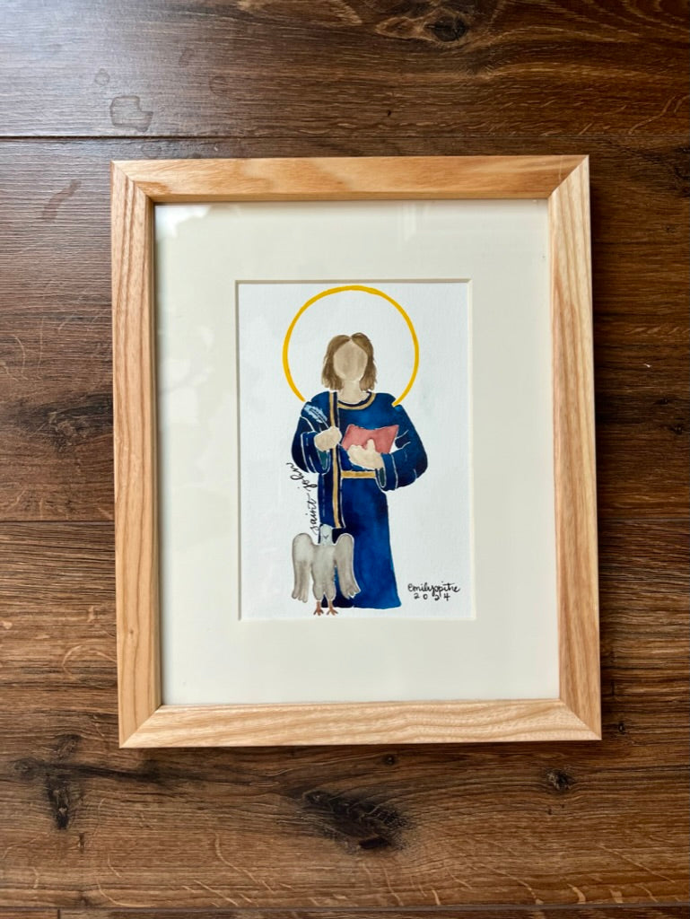 Original Framed St. John
