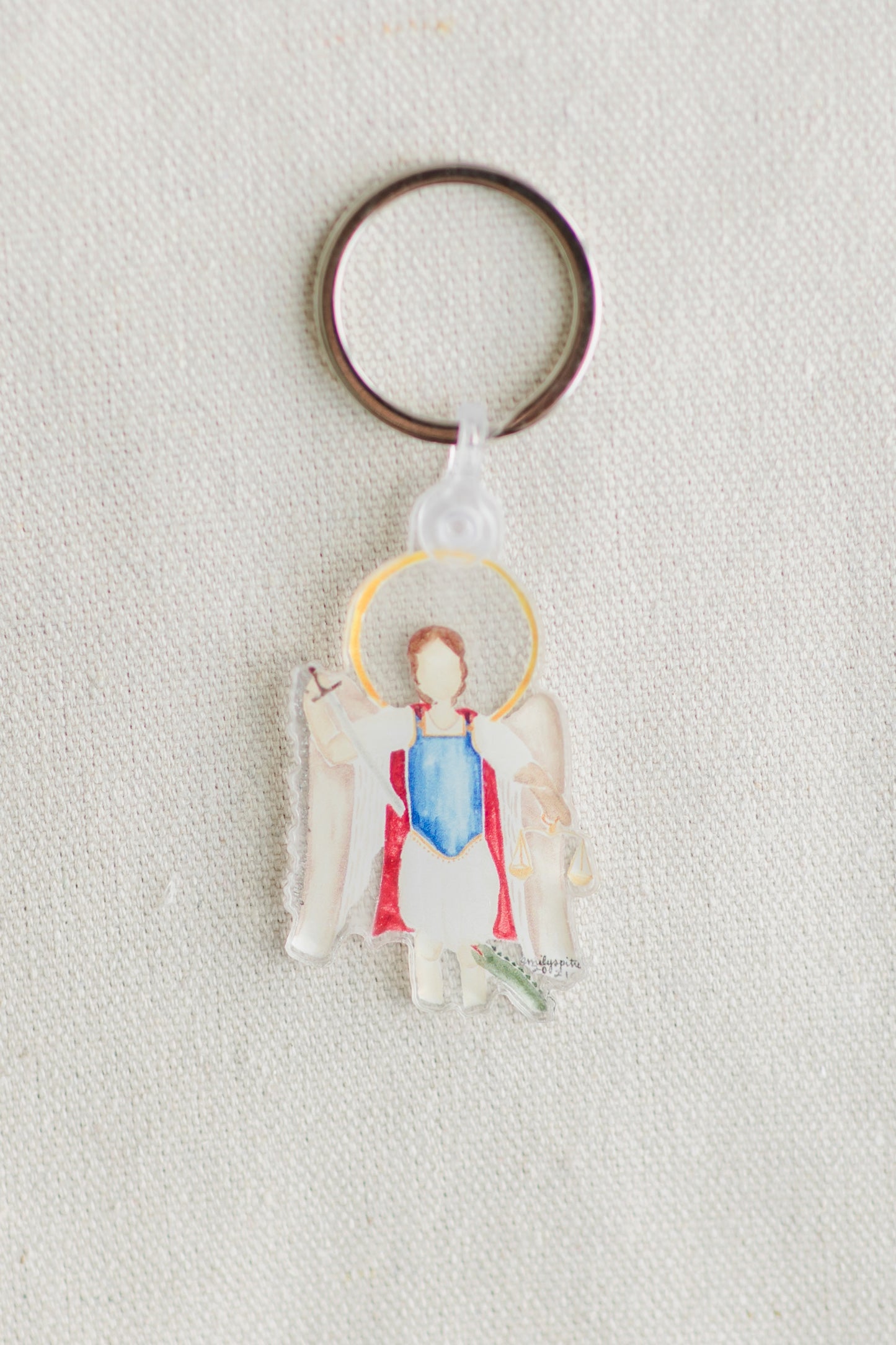 St. Michael the Archangel Keychain