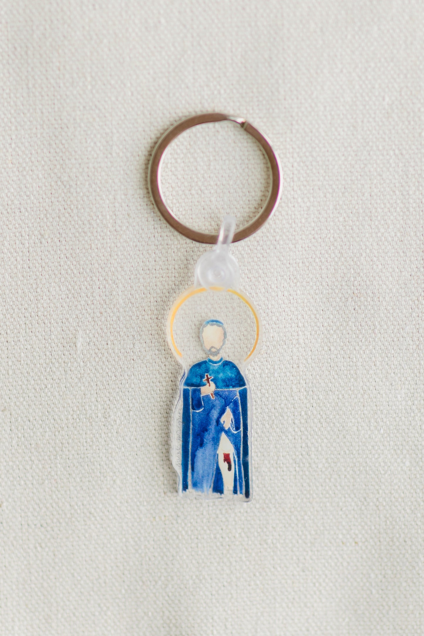 St. Peregrine Keychain