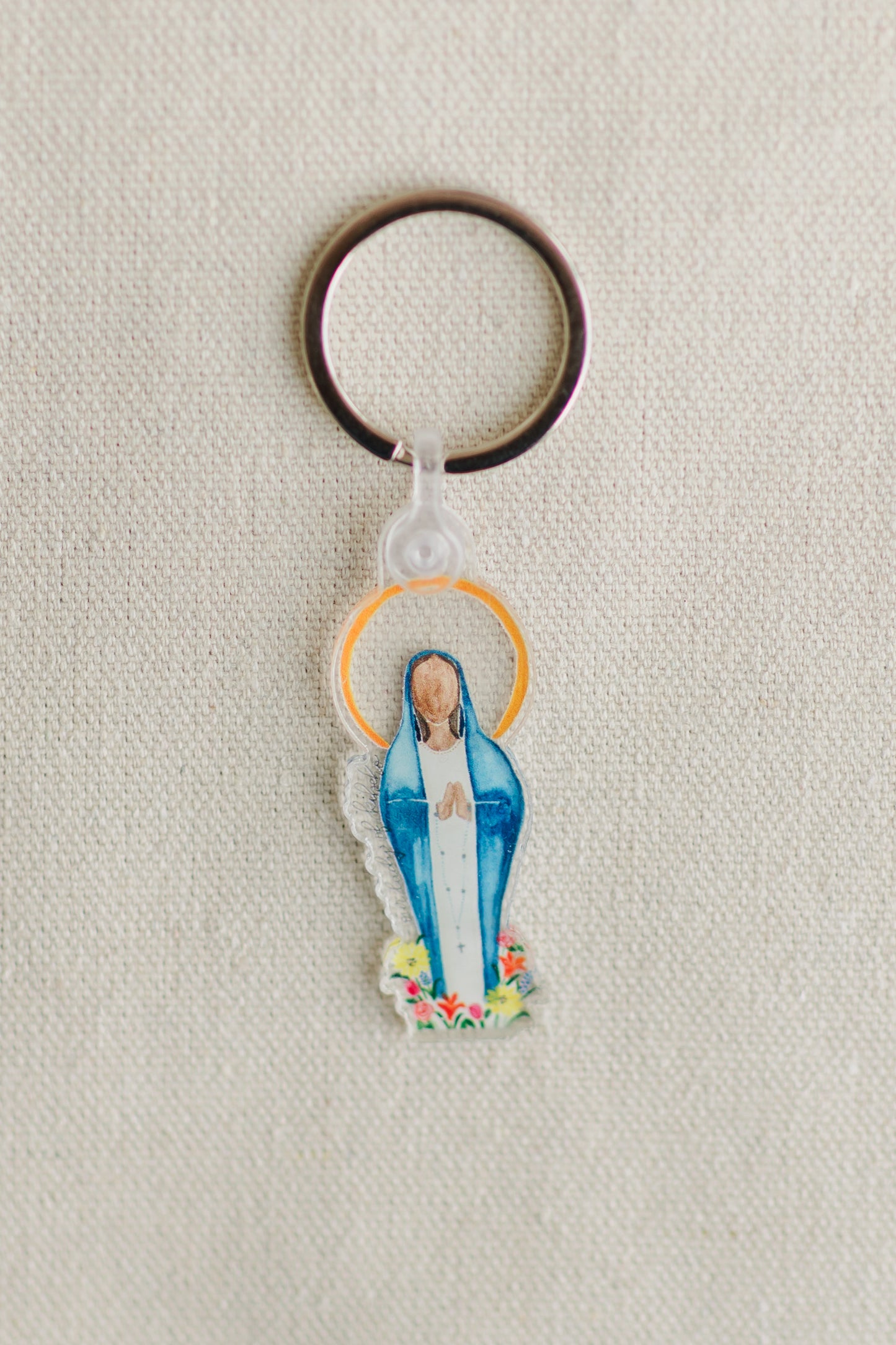 Our Lady of Kibeho Keychain