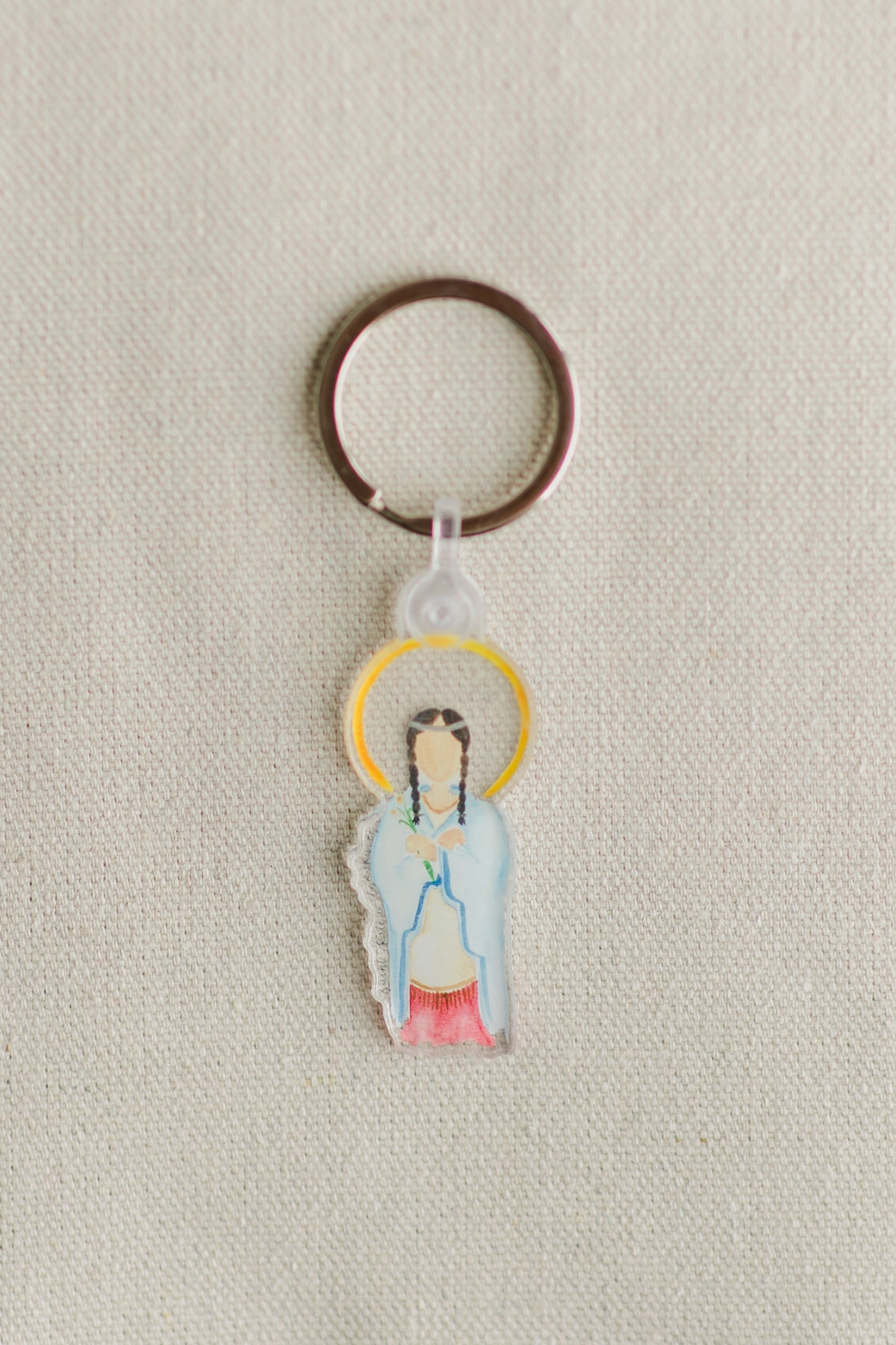 St. Kateri Tekakwitha Keychain