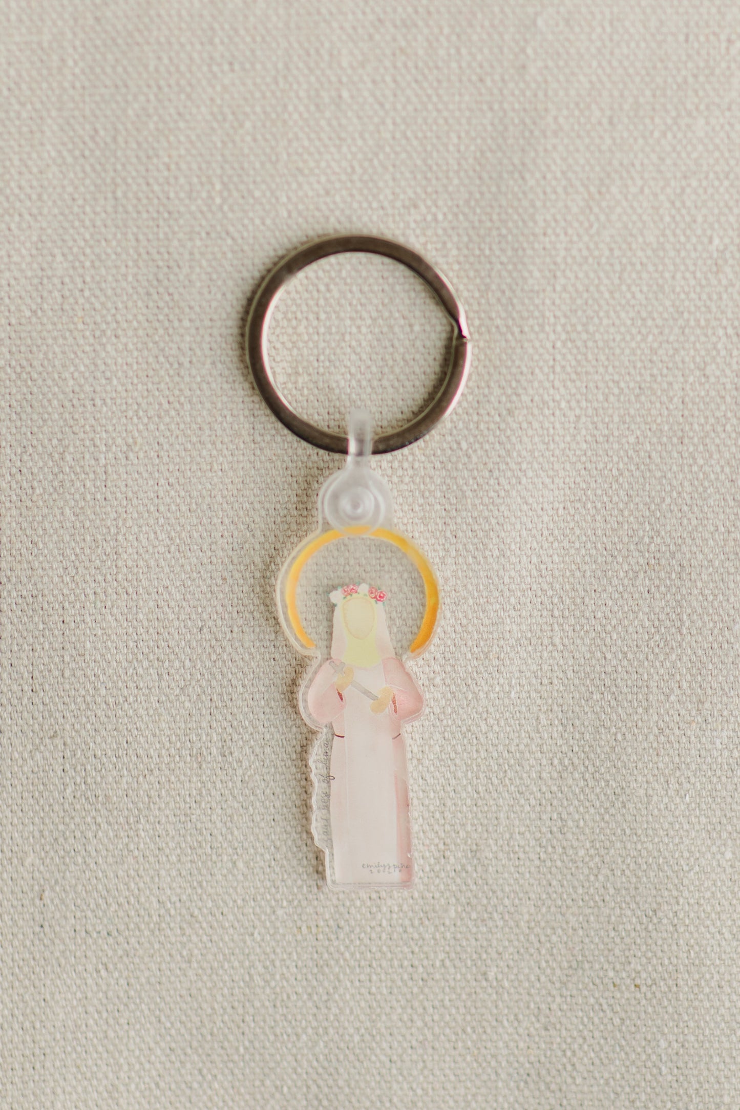St. Rose of Lima Keychain