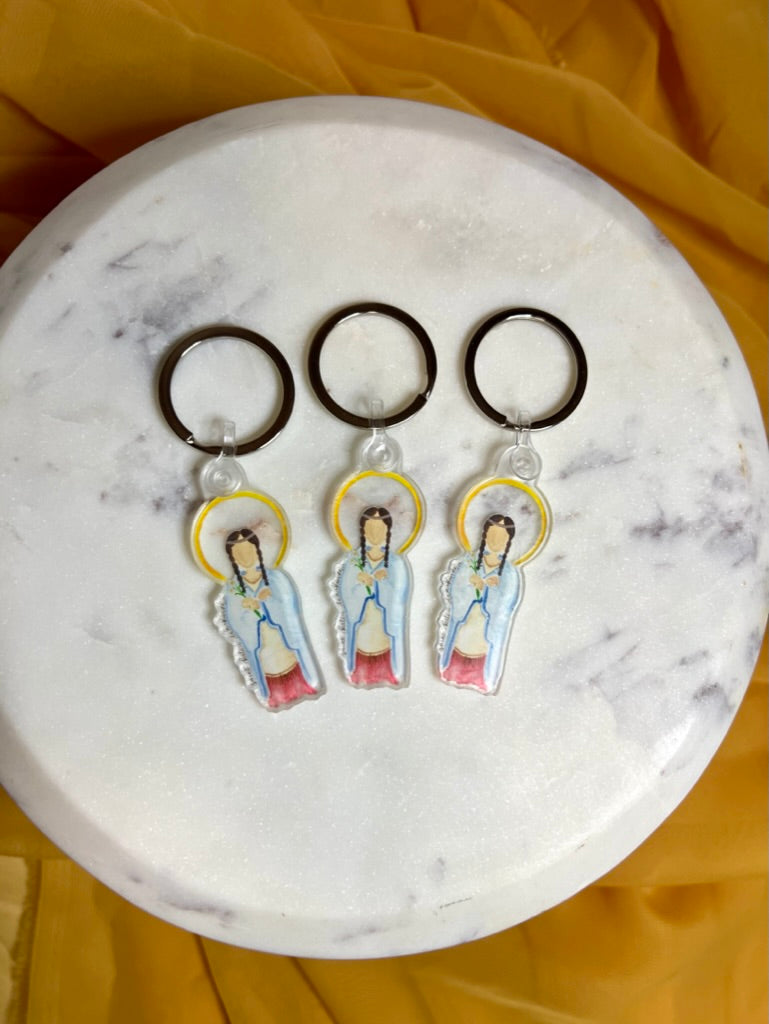 St. Kateri Tekakwitha Keychain
