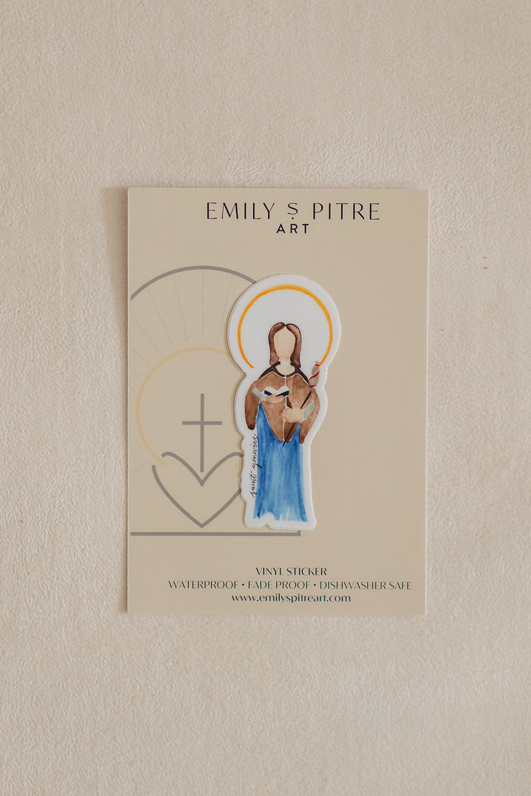 St. Genevieve Sticker