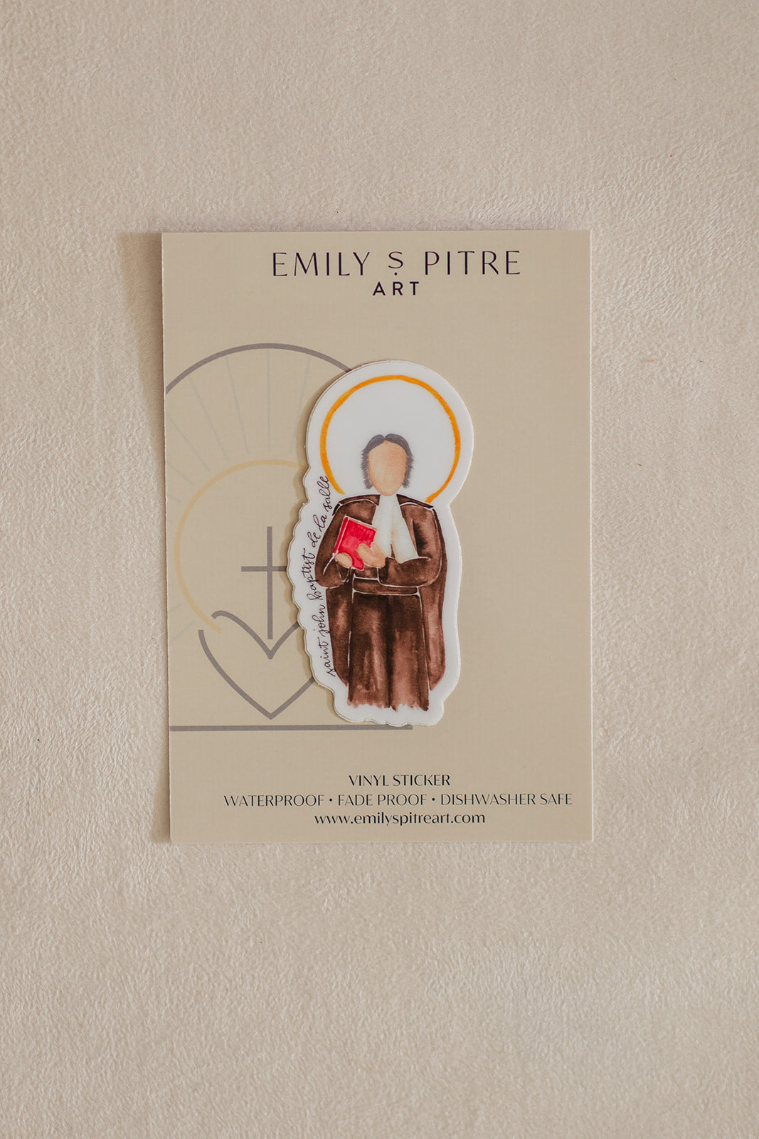 St. John Baptist de la Salle Sticker