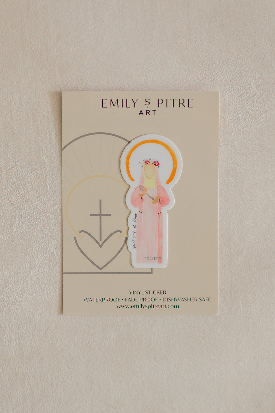 St. Rose of Lima Sticker