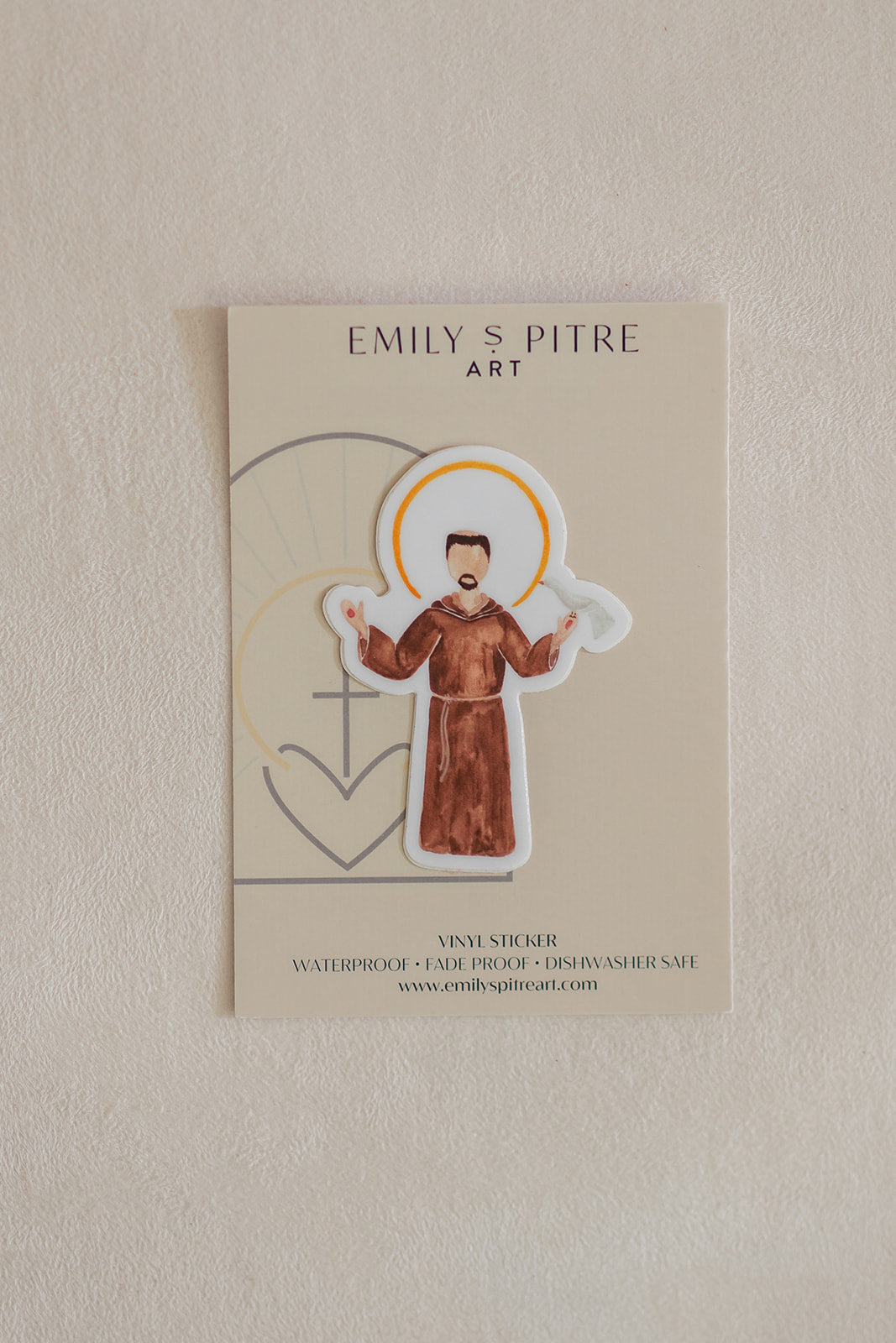 St. Francis of Assisi Sticker