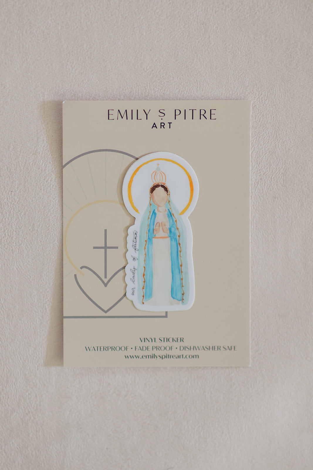 Our Lady of Fatima Sticker