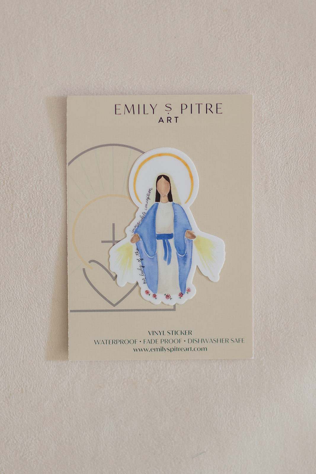 Our Lady of Immaculate Conception Sticker