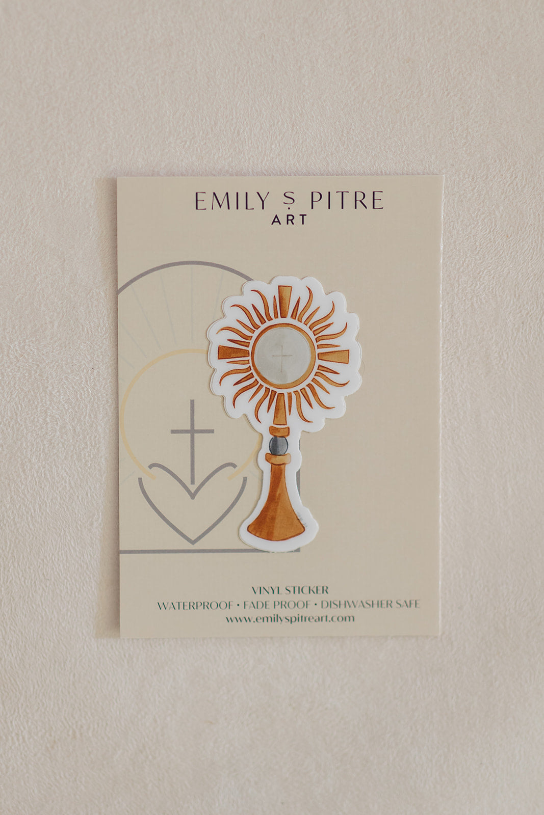 Monstrance Sticker