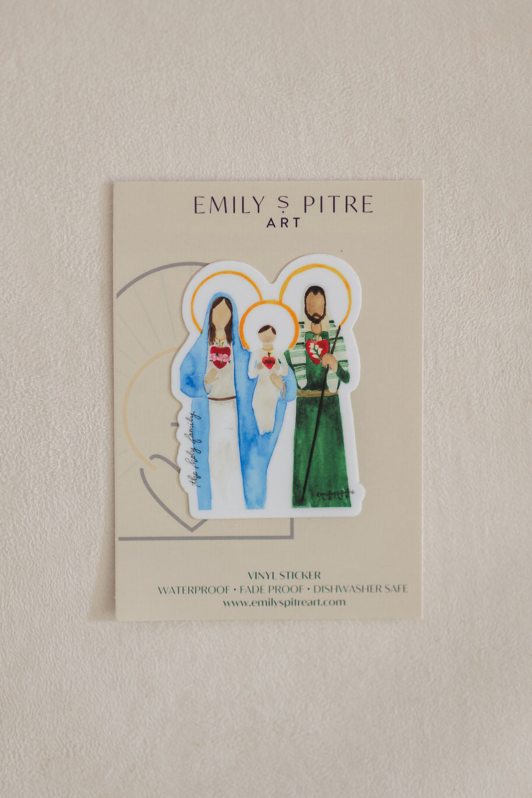 Holy Family Sticker