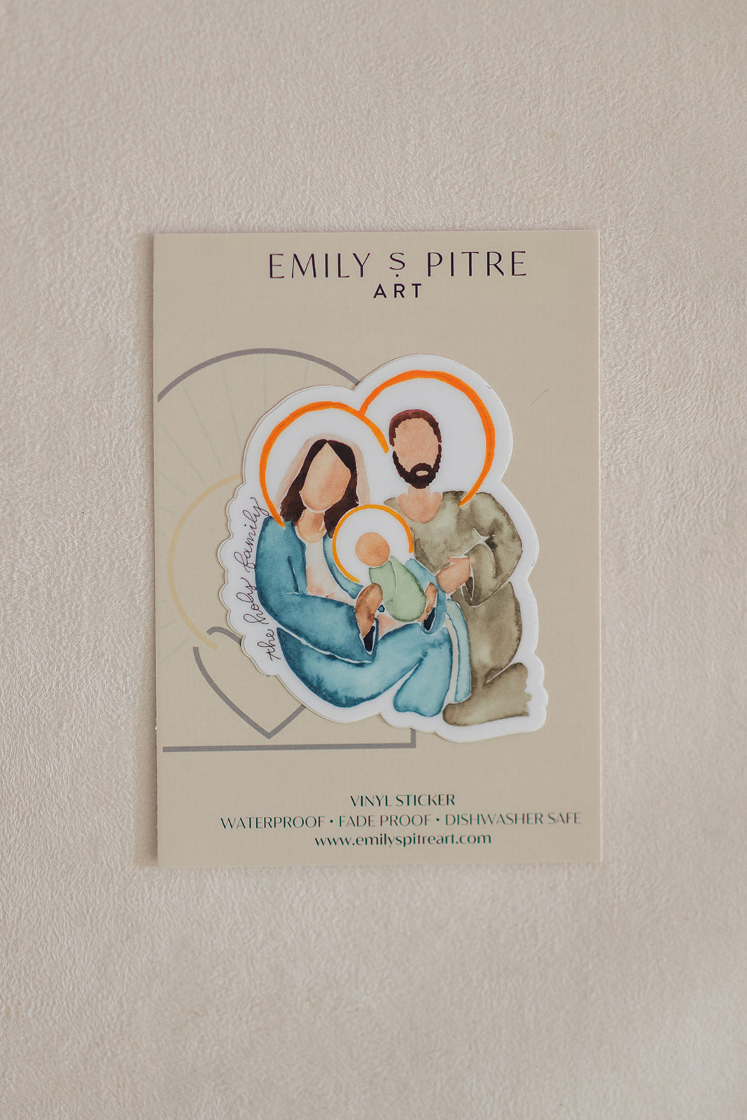 Holy Family 2 Sticker