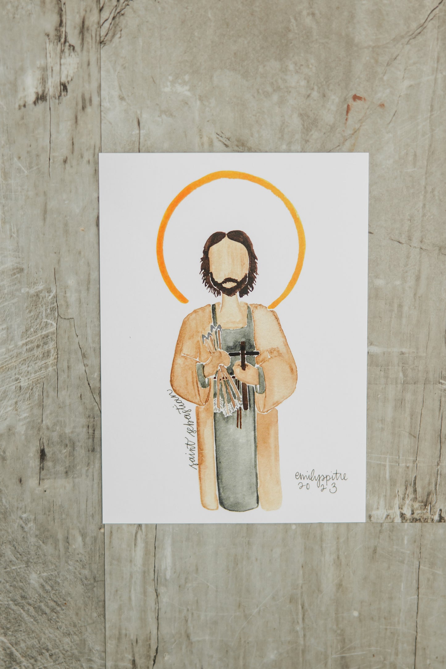 St. Sebastian - 5x7 Print
