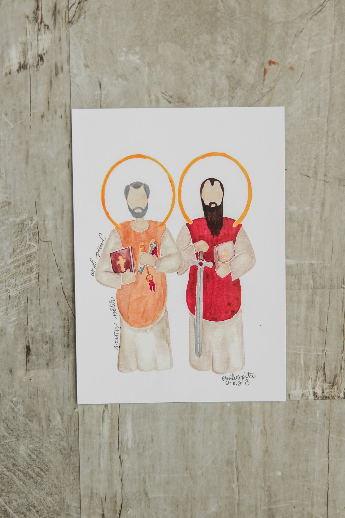 Sts. Peter and Paul - 5x7 Print