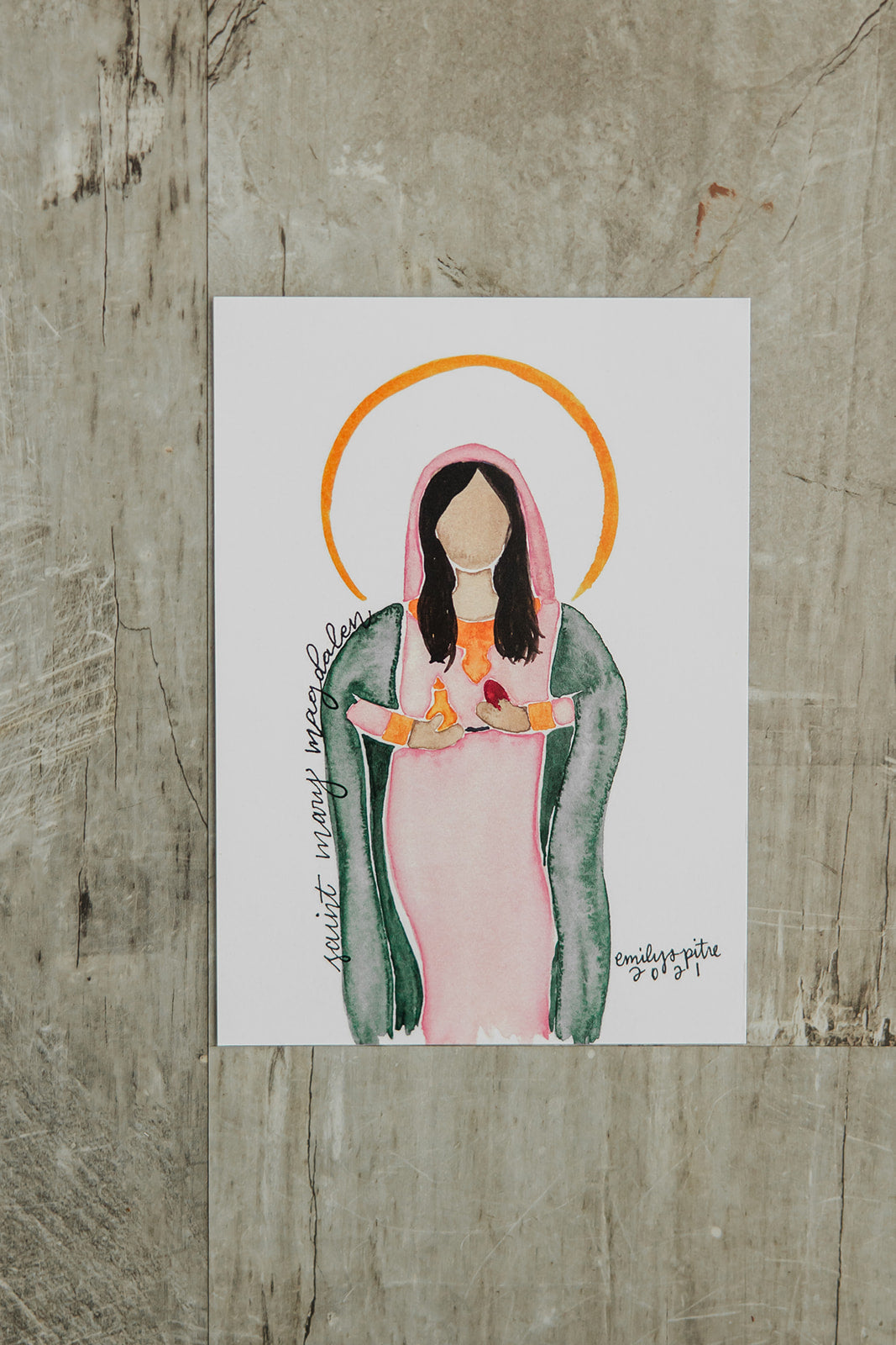 St. Mary Magdalen - 5x7 Print