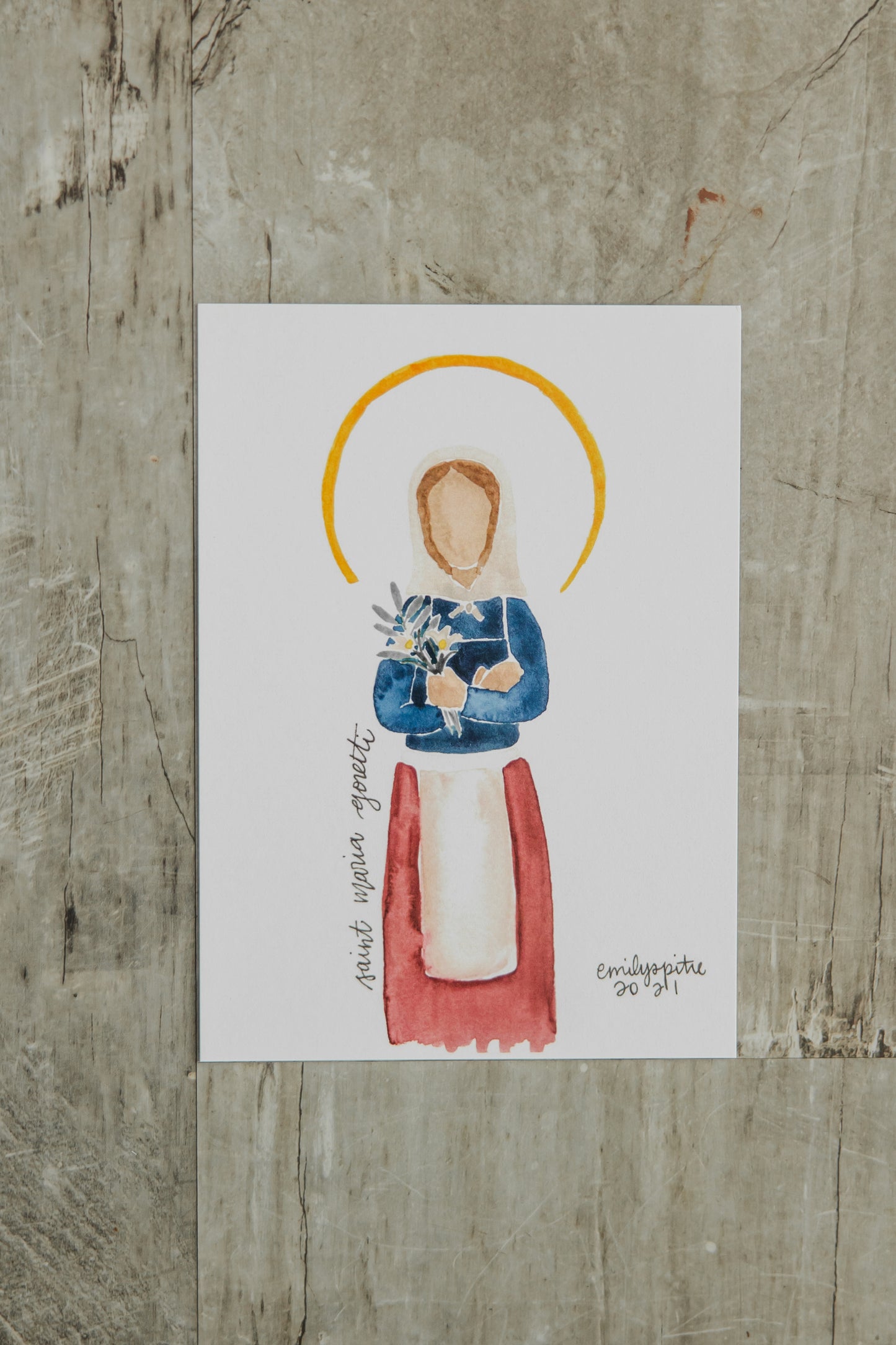 St. Maria Goretti - 5x7 Print
