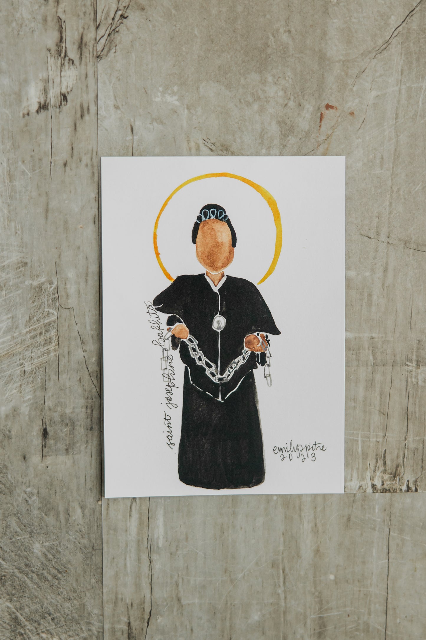 St. Josephine Bakhita - 5x7 Print