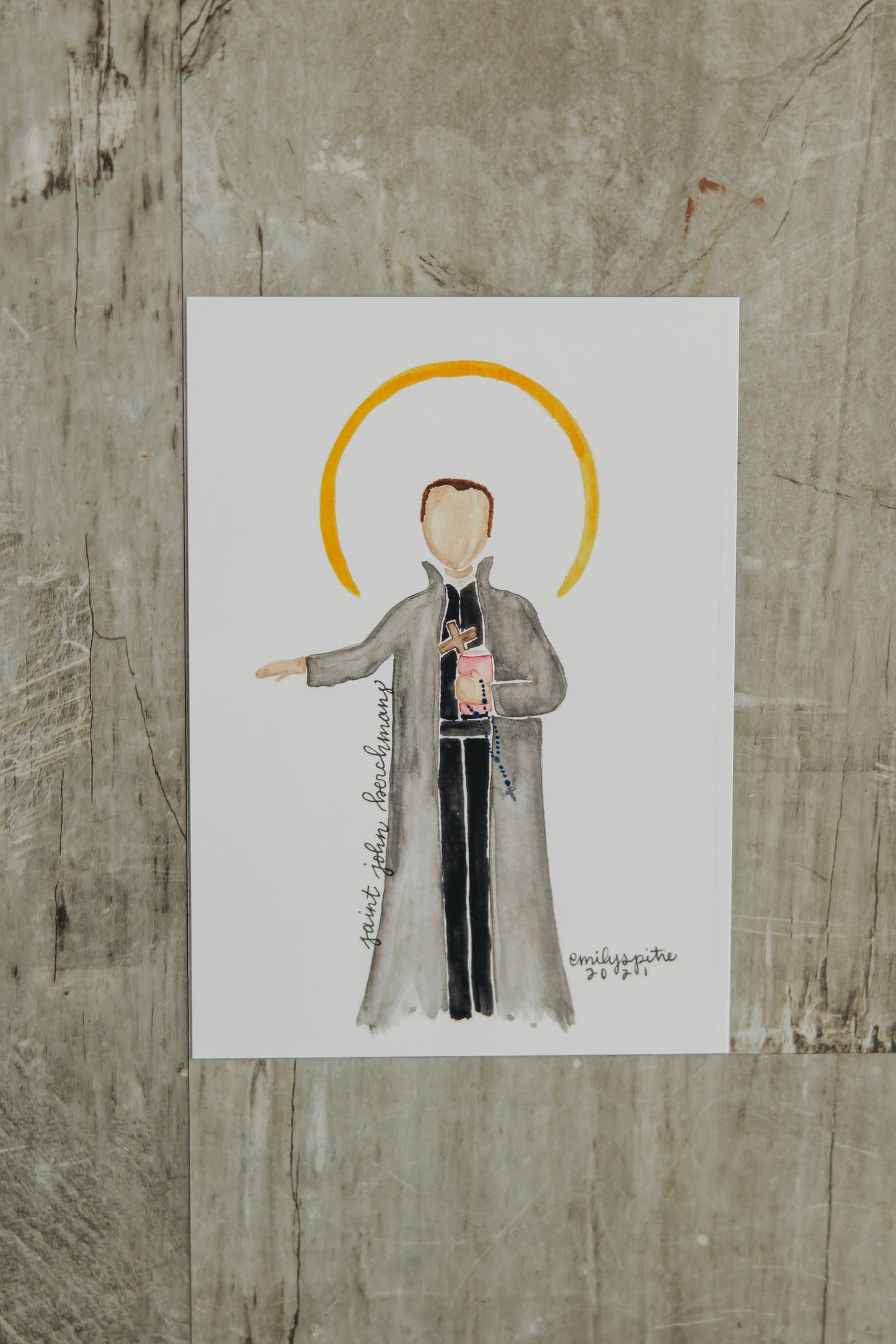 St. John Berchmans - 5x7 Print