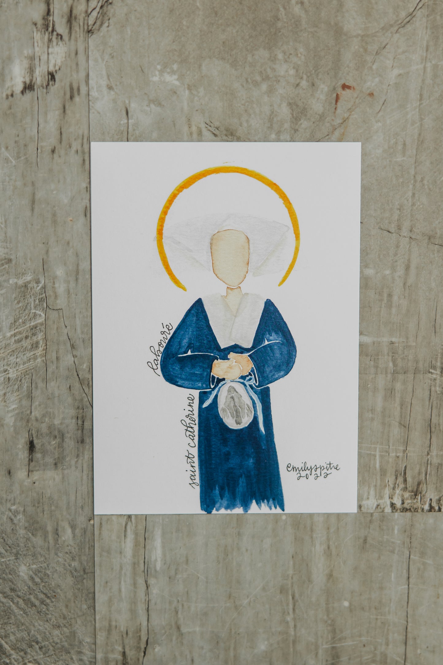 St. Catherine Laboure - 5x7 Print