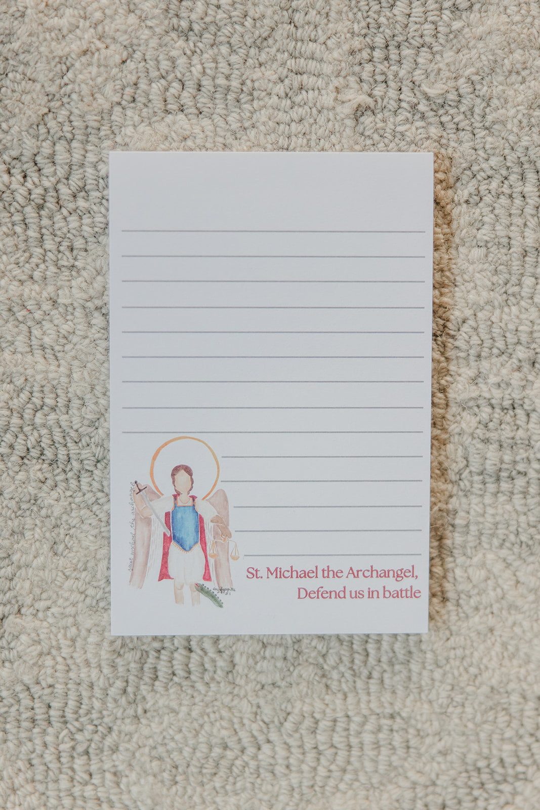 St. Michael the Archangel Notepad