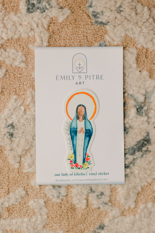 Our Lady of Kibeho Sticker