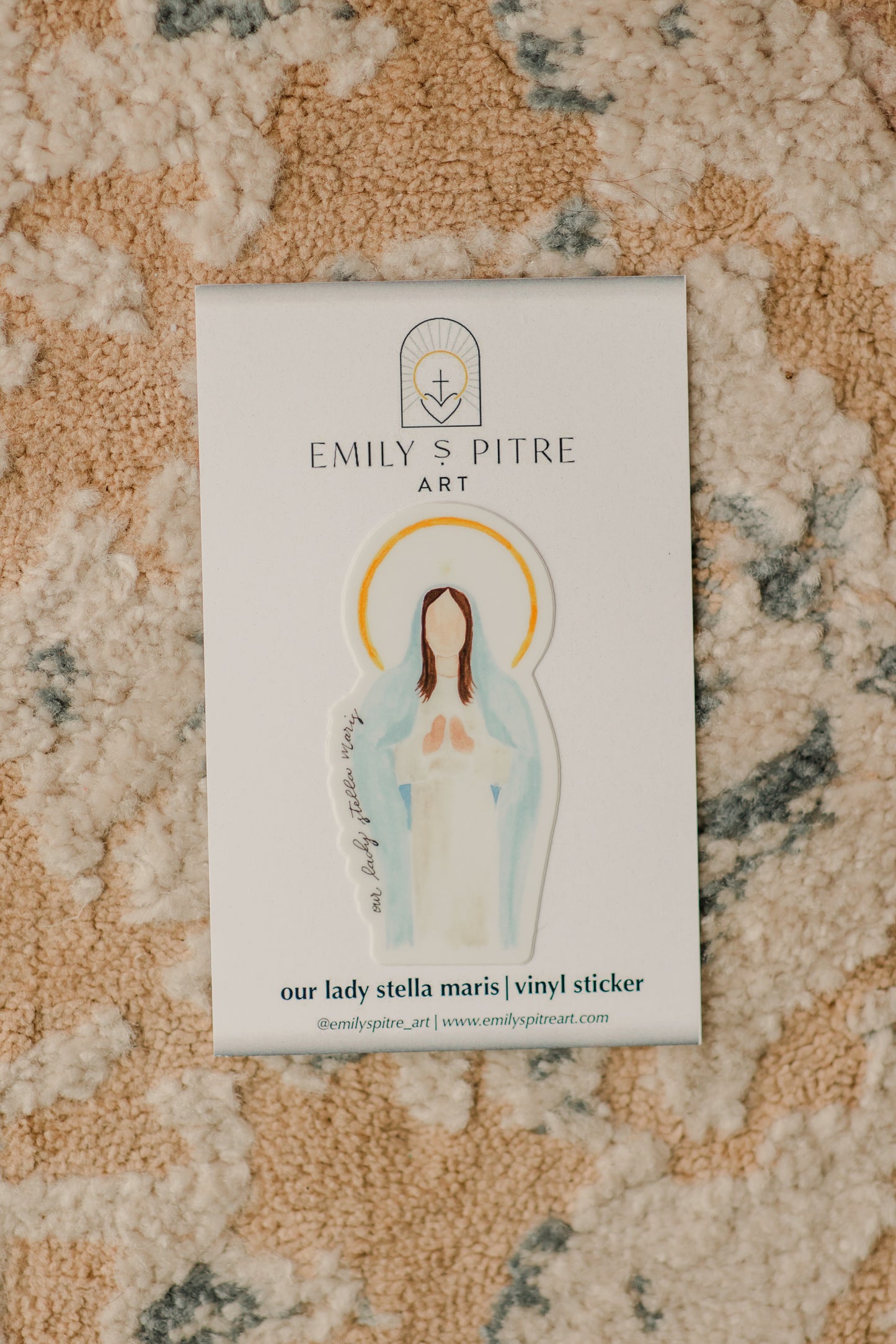 Our Lady Stella Maris Sticker