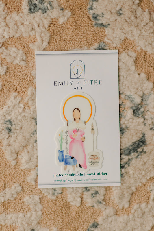 Mater Admirabilis Sticker