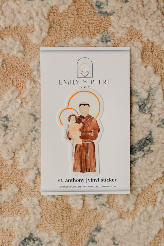 St. Anthony of Padua Sticker