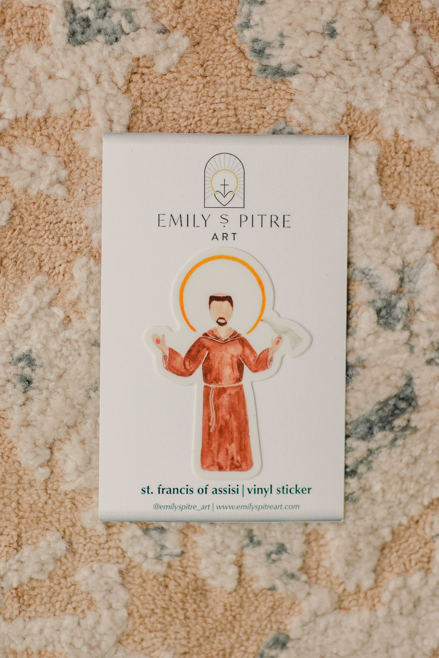 St. Francis of Assisi Sticker
