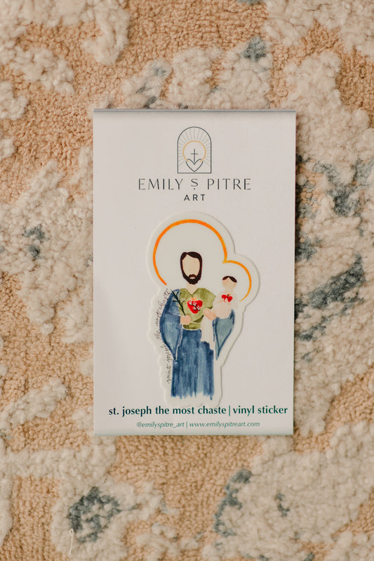 St. Joseph the Most Chaste Sticker