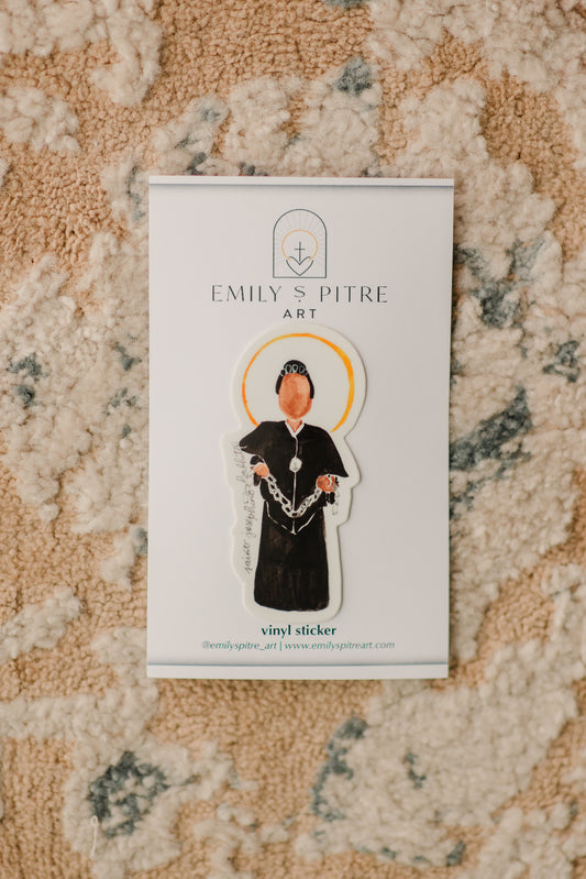 St. Josephine Bakhita Sticker