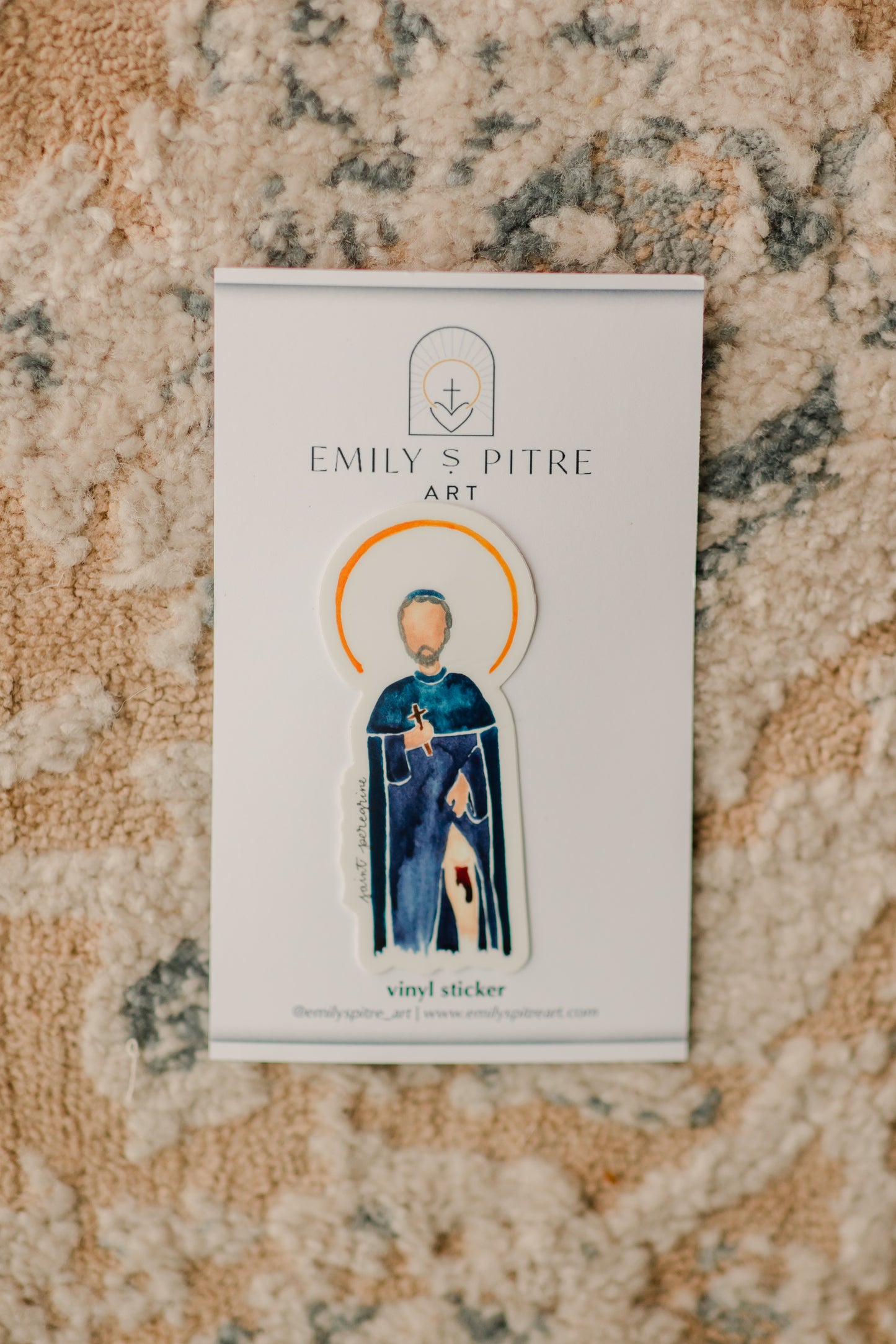St. Peregrine Sticker