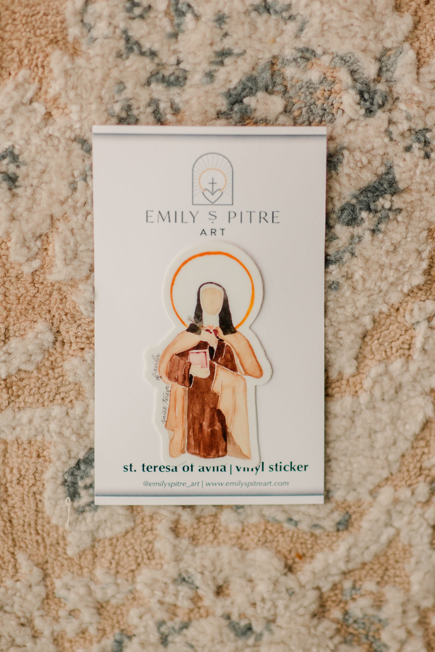 St. Teresa of Avila Sticker