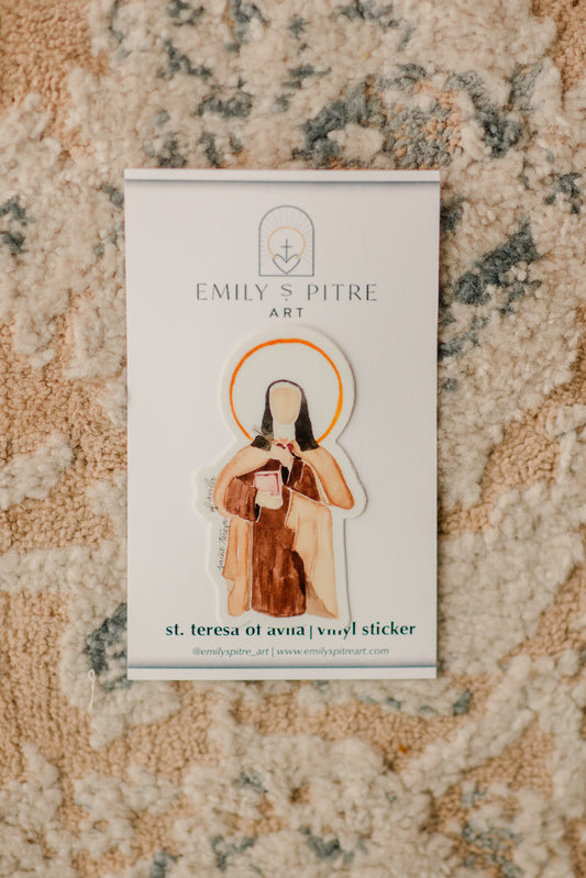 St. Teresa of Avila Sticker