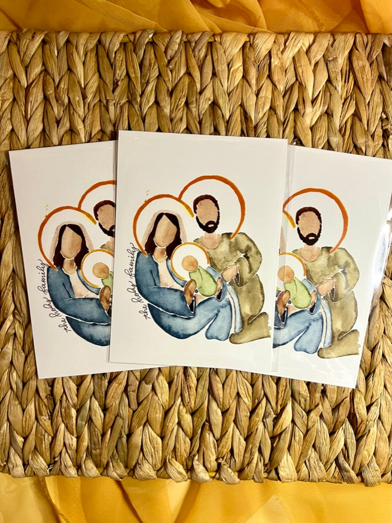 Holy Family - 5x7 Print {New}