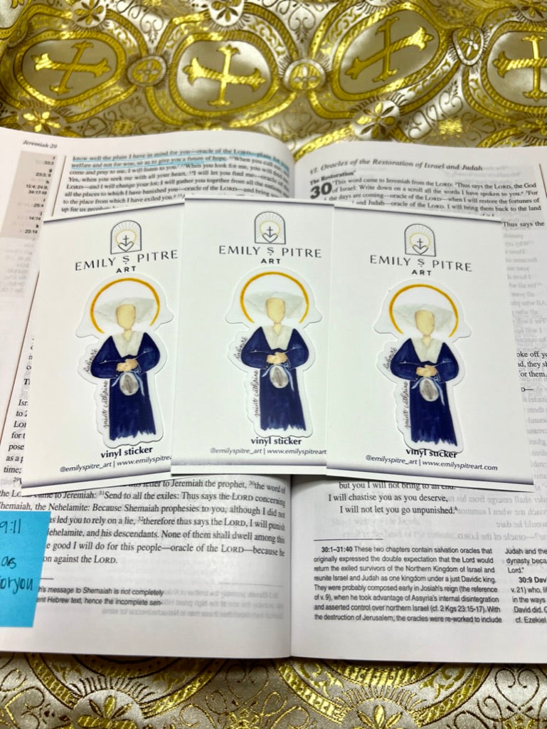 St. Catherine Laboure Sticker