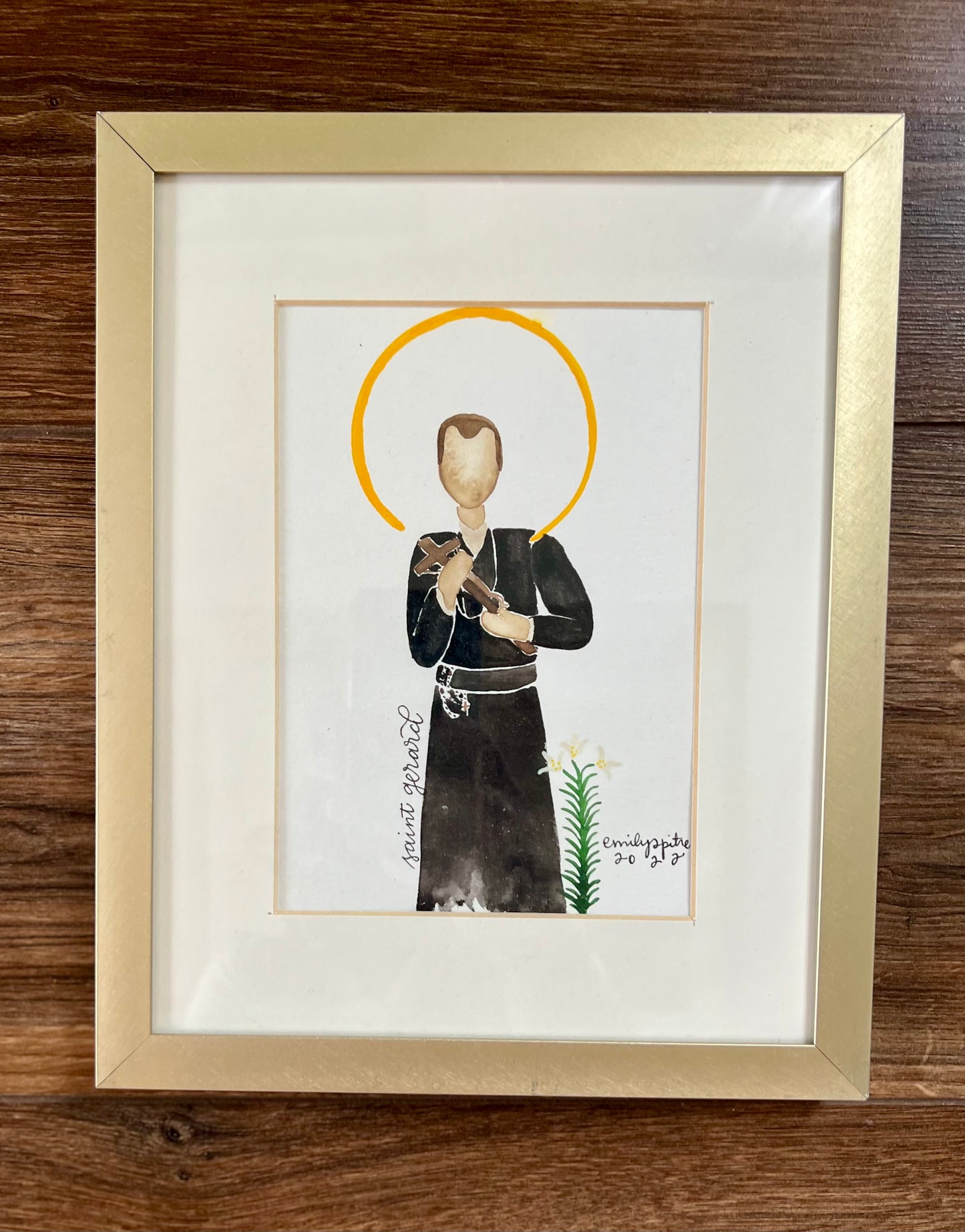 Original Framed St. Gerard