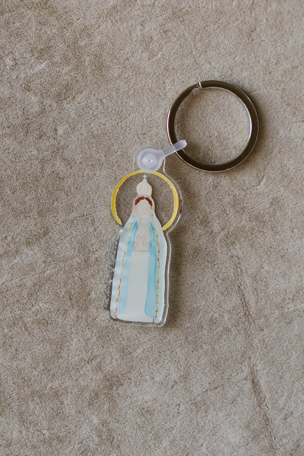 Our Lady of Fatima Keychain