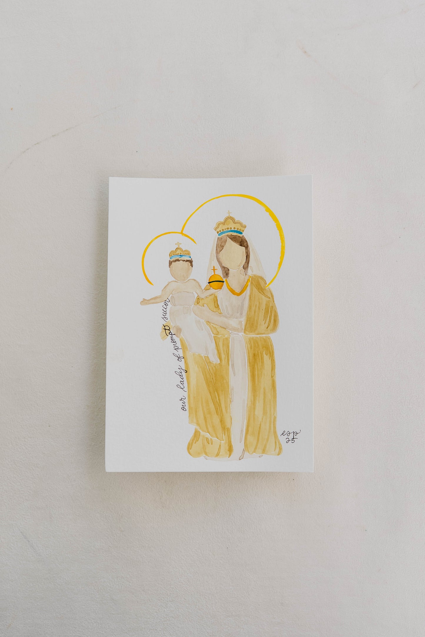 Our Lady of Prompt Succor - 5x7 Print