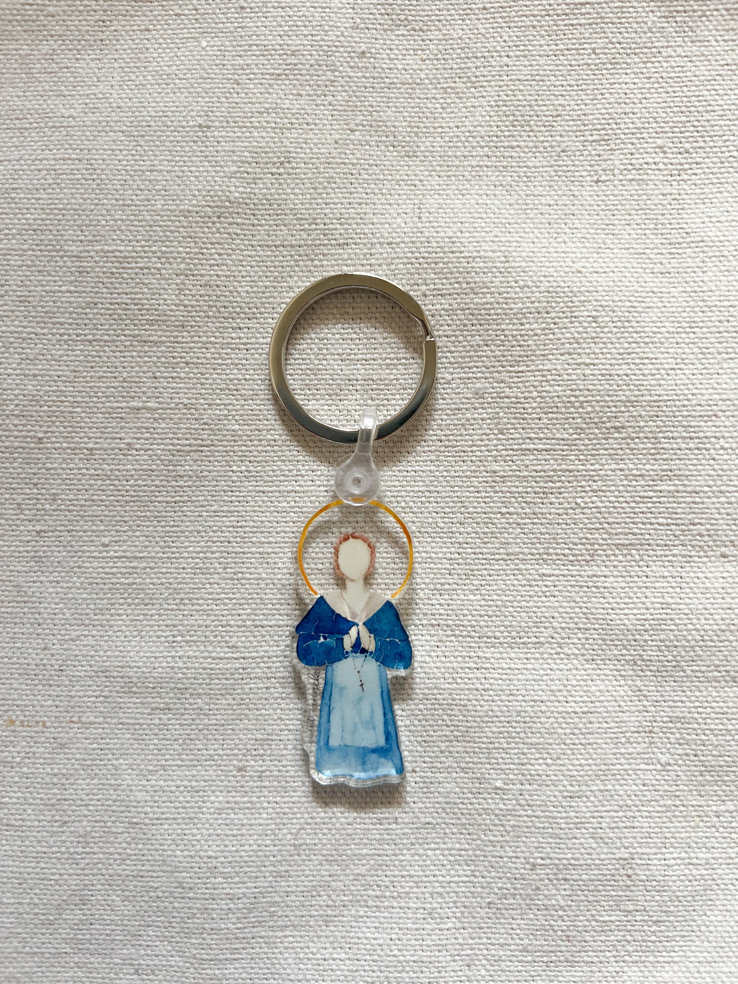 St. Angela Keychain