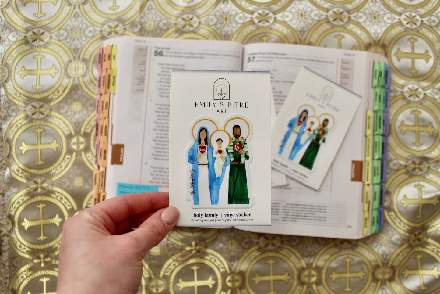 Holy Family Sticker