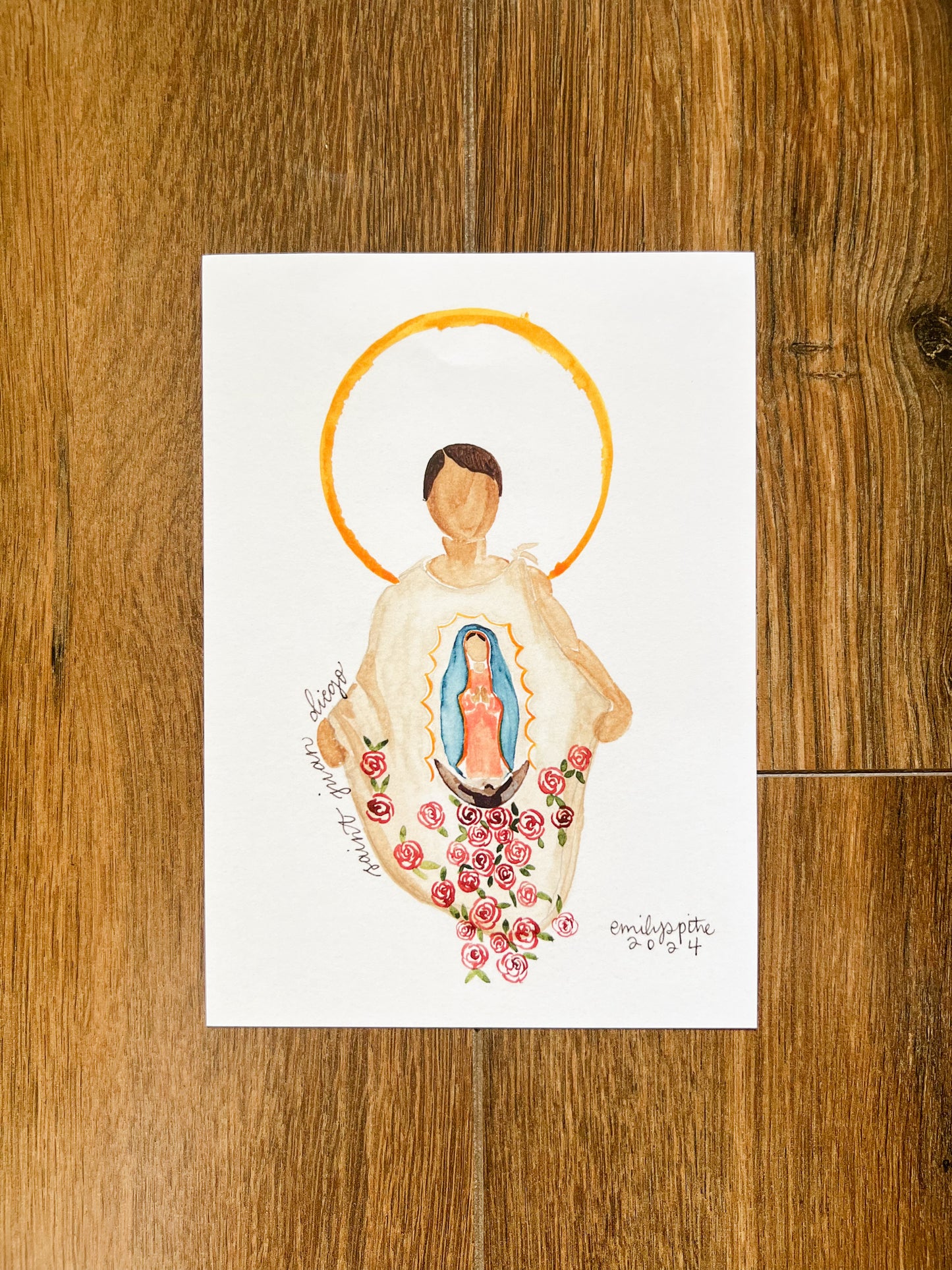 St. Juan Diego - 5x7 Print