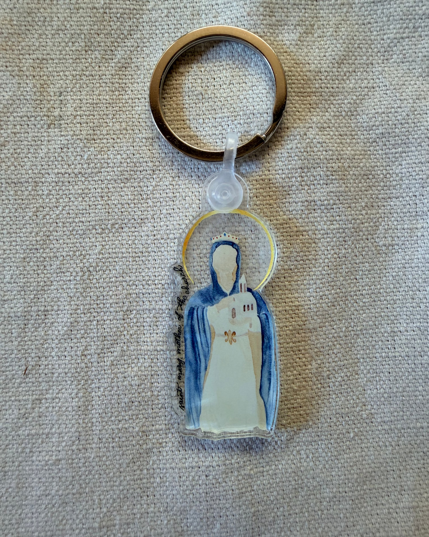 St. Mary Mother of the Church Keychain