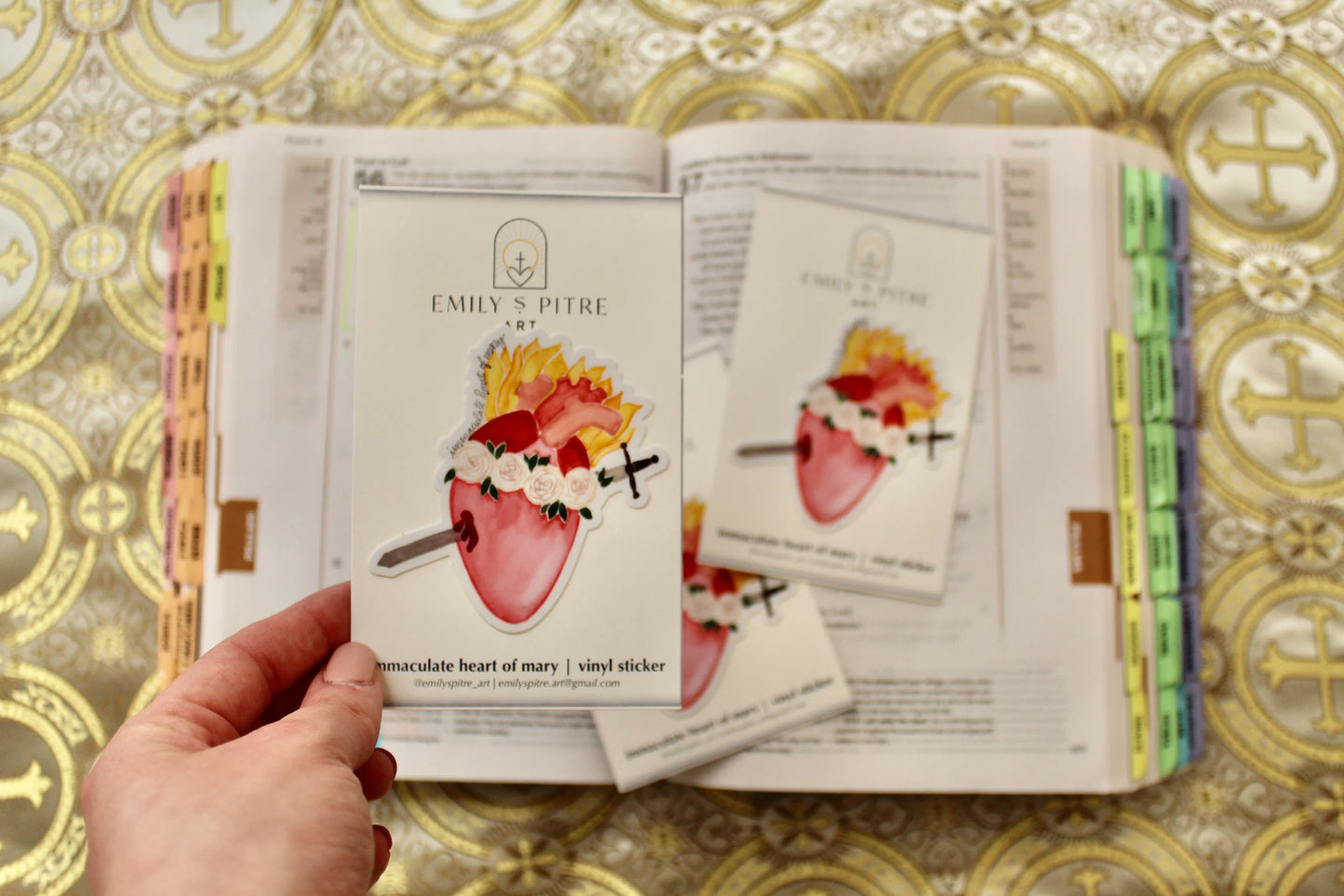 Immaculate Heart of Mary Sticker