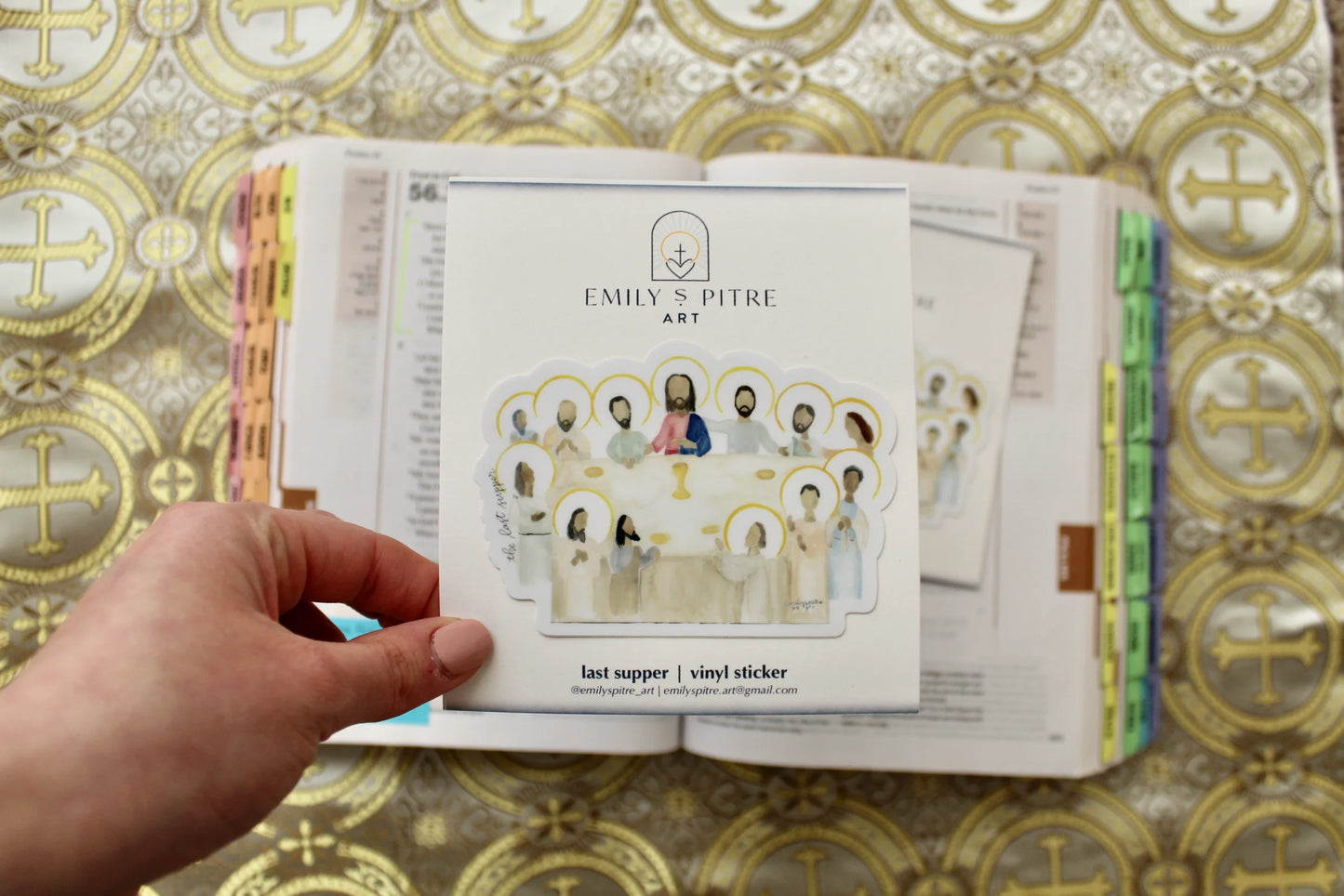 Last Supper Sticker