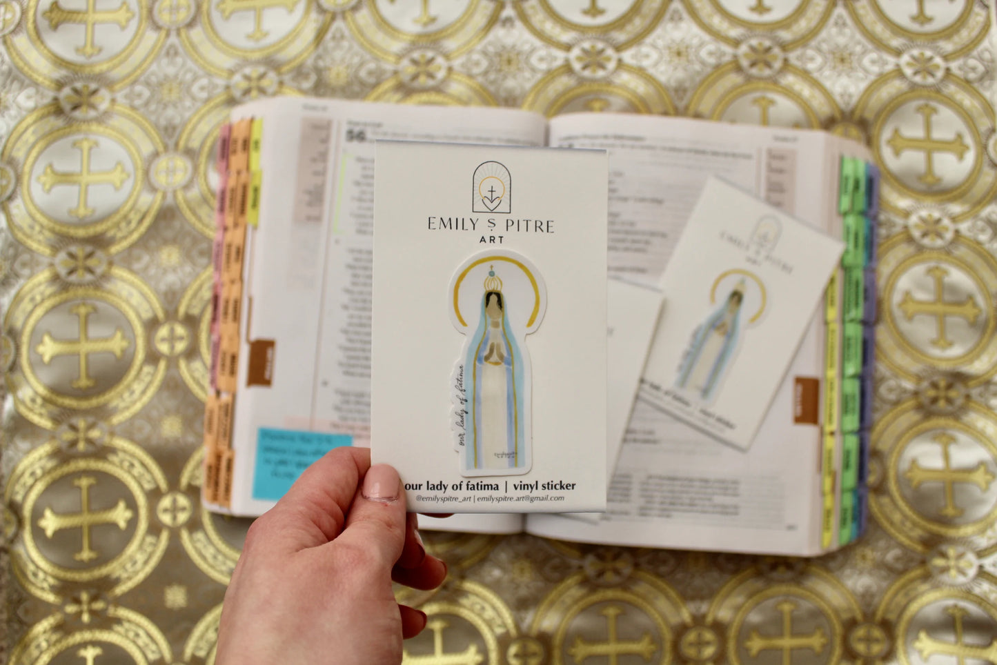 Our Lady of Fatima Sticker