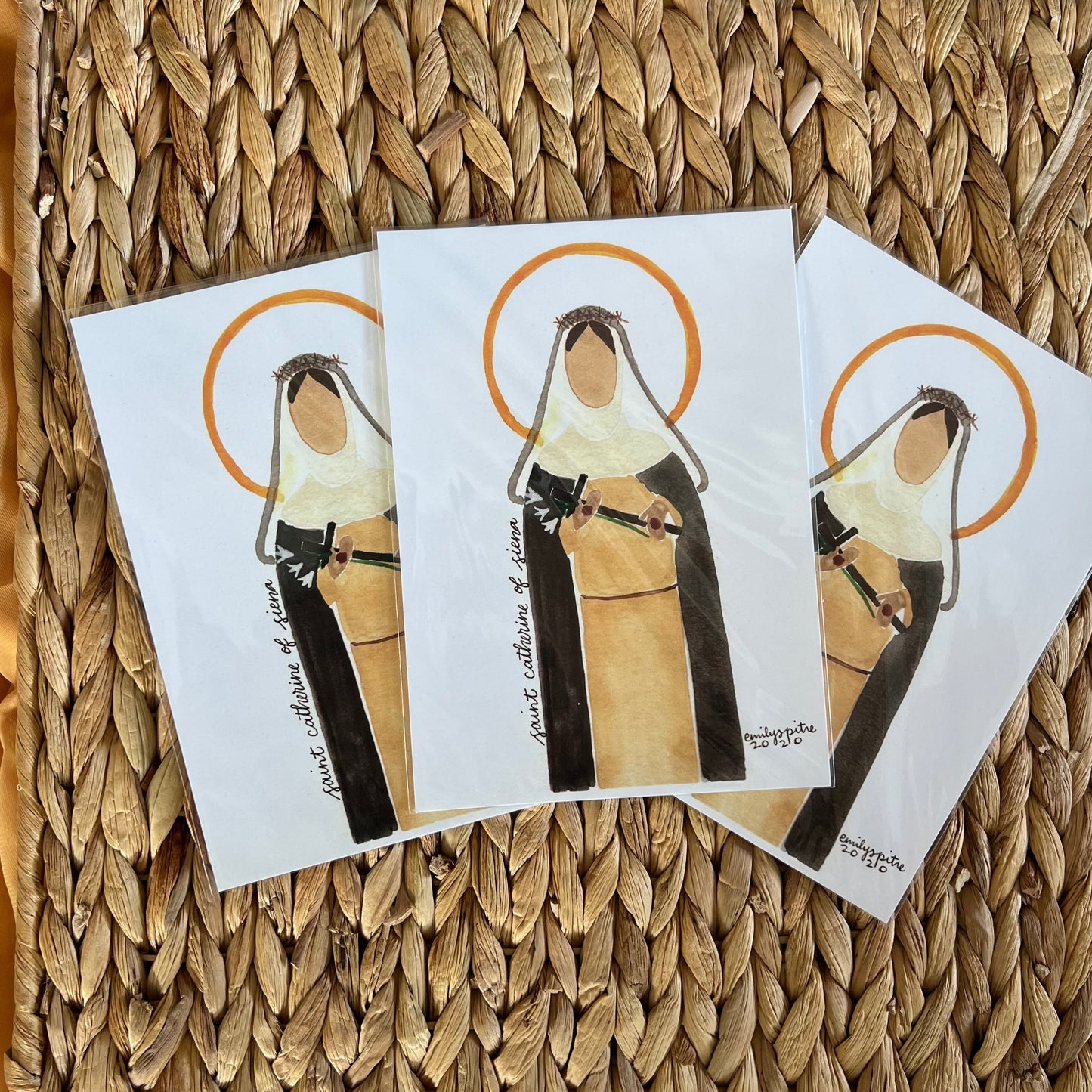 St. Catherine of Siena - 5x7 Print