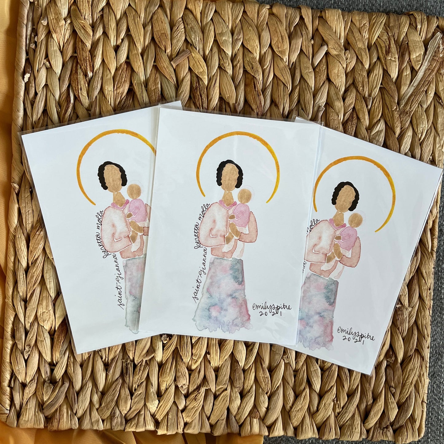 St. Gianna Beretta Molla - 5x7 Print